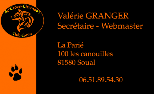 carte de visite mail valou